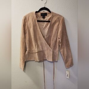 Women’s Finity Studio Genuine Leather Suede Jacket Women's jacket